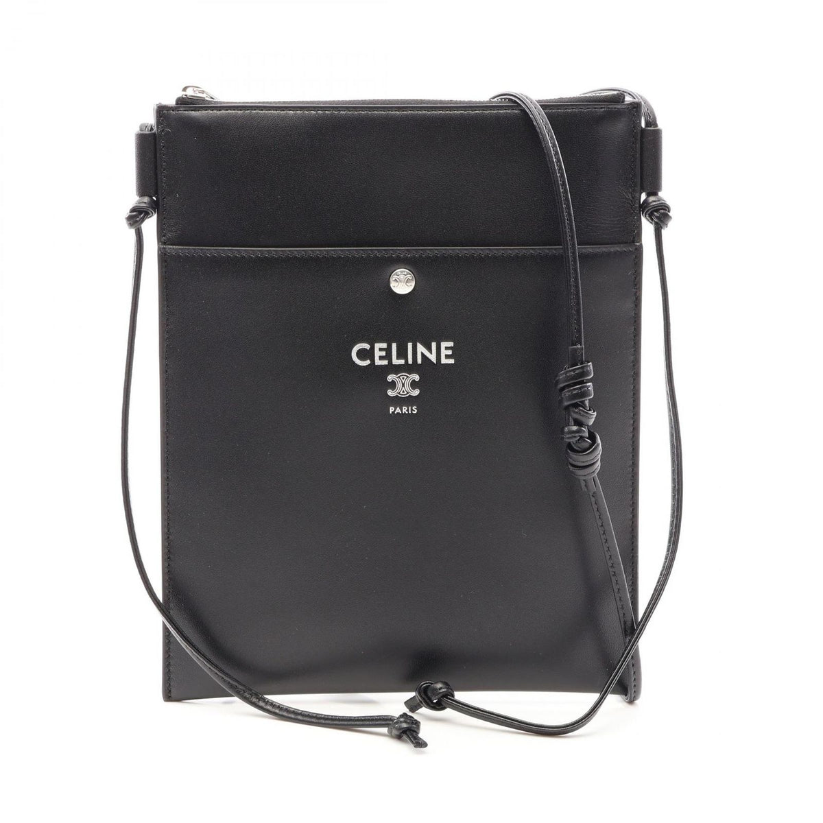 Celine Shoulder Bag Sharp Pouch Take Away 103 Leather