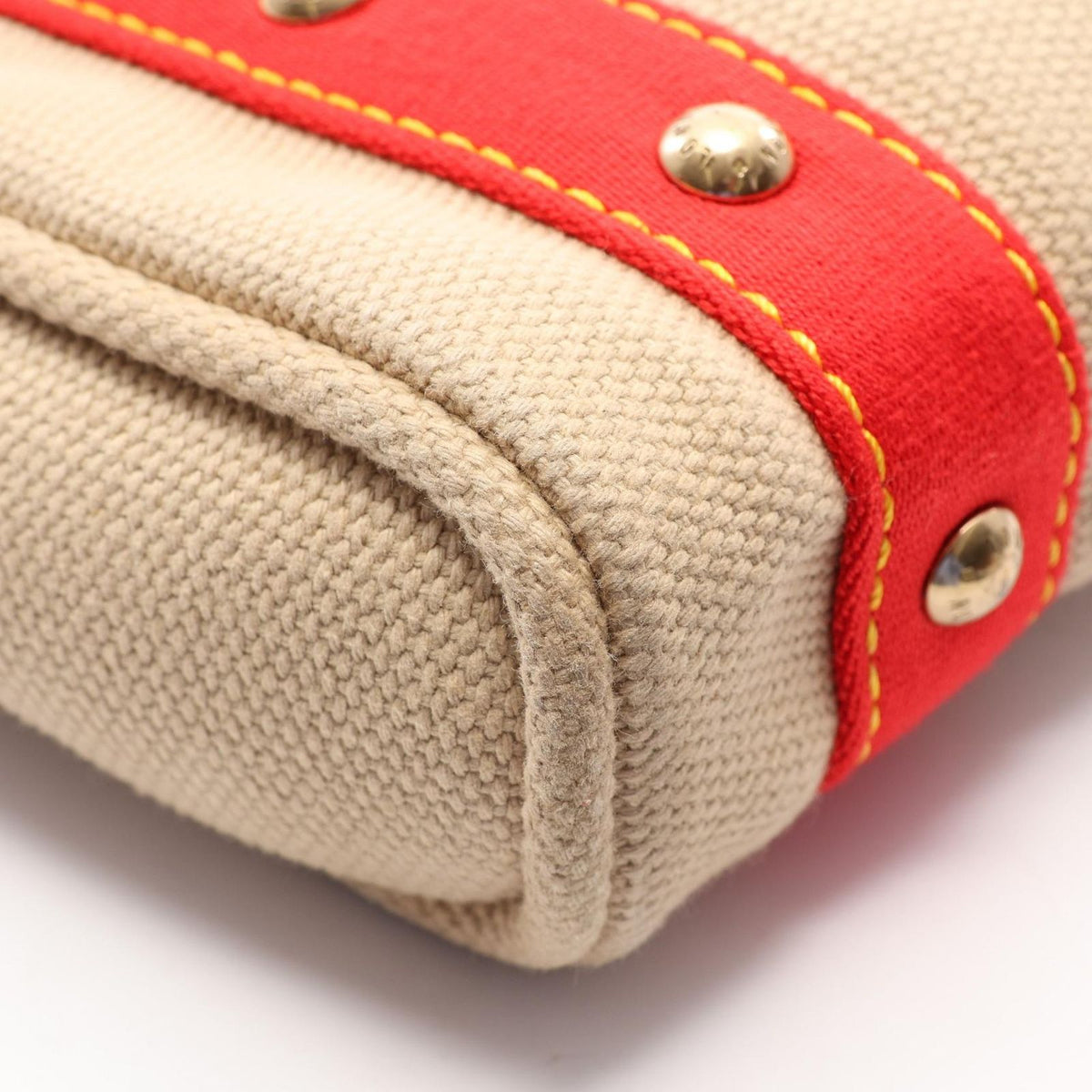 Louis Vuitton Tote Bag Cabas PM Antigua Canvas Leather — view 6