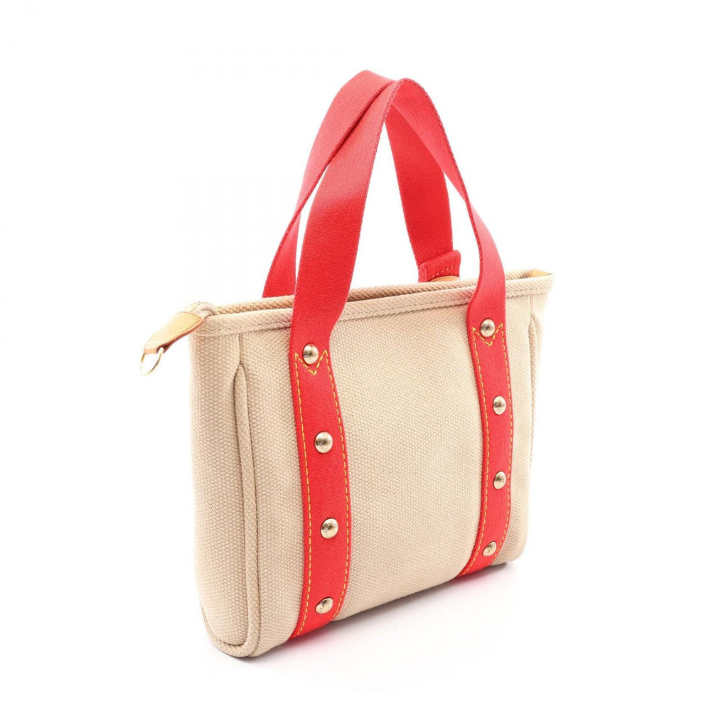 Louis Vuitton Tote Bag Cabas PM Antigua Canvas Leather — view 2