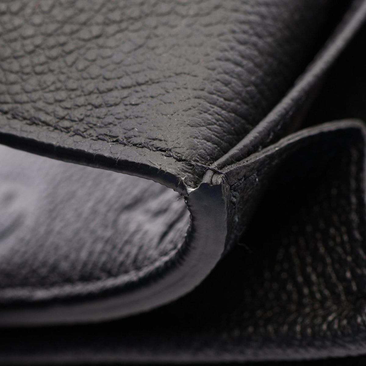 Louis Vuitton Bifold Wallet Portefeuille Sarah Monogram Empreinte Noir Leather — view 7