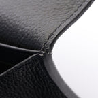 Louis Vuitton Bifold Wallet Portefeuille Sarah Monogram Empreinte Noir Leather — view 8