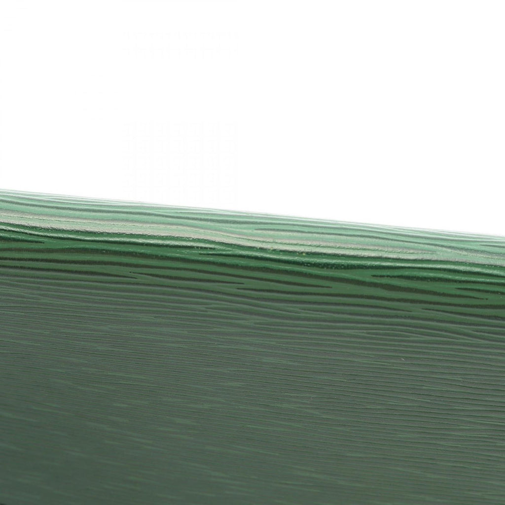Louis Vuitton Clutch Porte Documents Senatur Borneo Green Leather — view 7