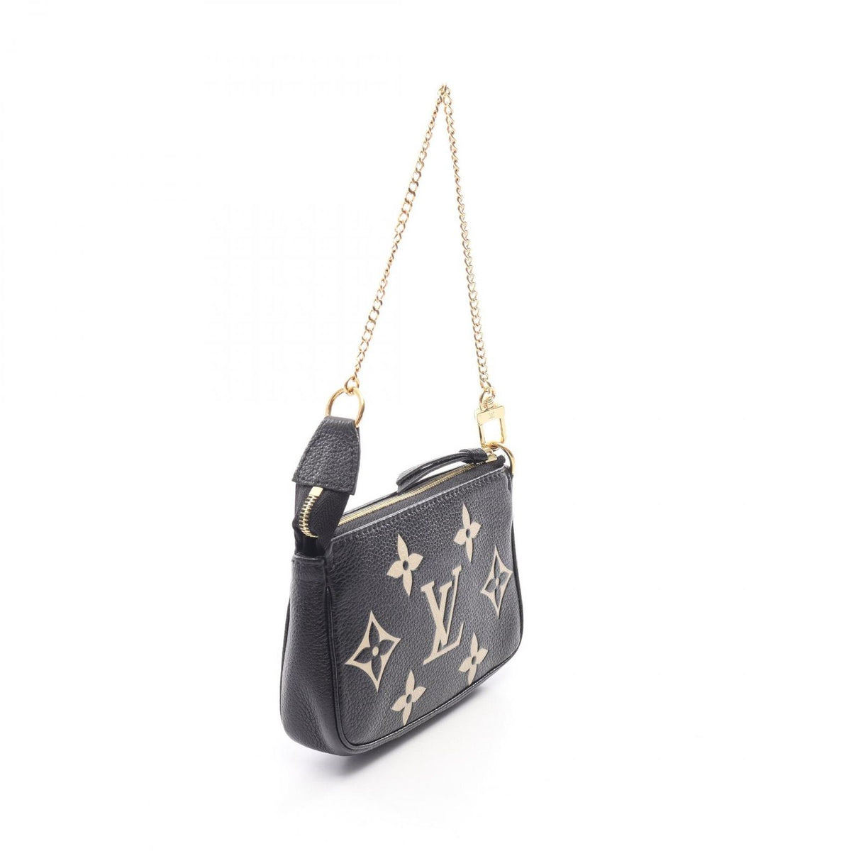Louis Vuitton Handbag Mini Pochette Accessoires Bicolor Monogram Empreinte — view 2