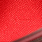 Hermes Bifold Wallet Bearn Soufflet Bougainvillea Leather — view 5