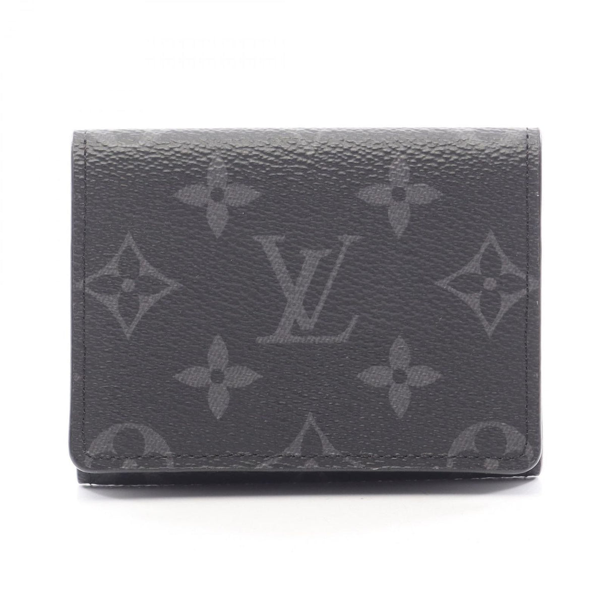 Louis Vuitton Card Case Envelope Business Holder Monogram Eclipse de