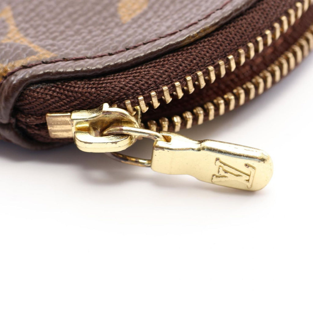 Louis Vuitton Coin Purse Porte Monnaie Rond Monogram Leather — view 8