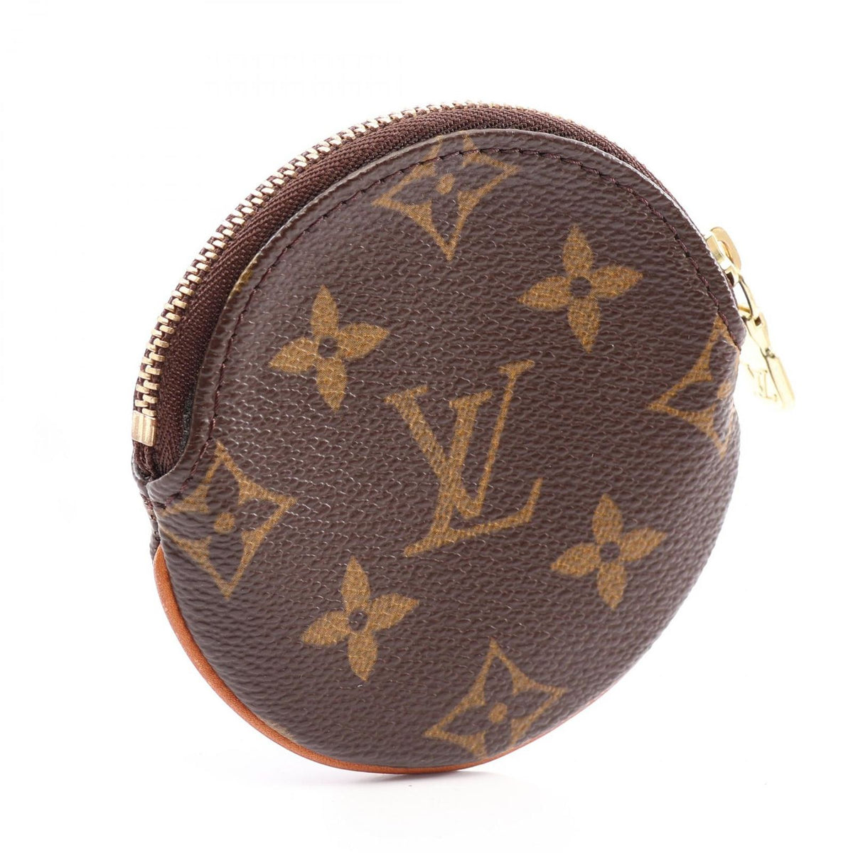 Louis Vuitton Coin Purse Porte Monnaie Rond Monogram Leather — view 2