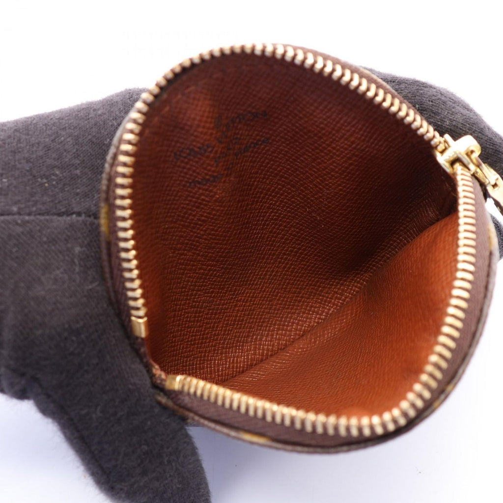 Louis Vuitton Coin Purse Porte Monnaie Rond Monogram Leather — view 3