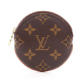 Louis Vuitton Coin Purse Porte Monnaie Rond Monogram Leather