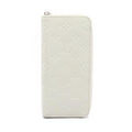 Louis Vuitton Round Wallet Zippy Vertical Grimmineral Leather