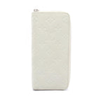 Louis Vuitton Round Wallet Zippy Vertical Grimmineral Leather