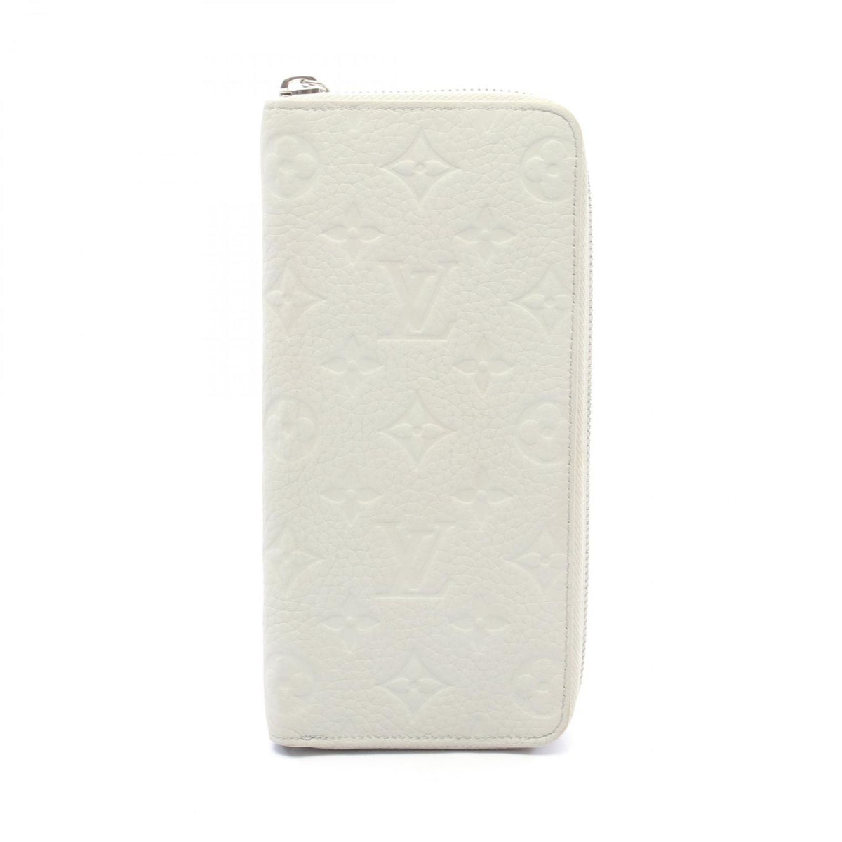 Louis Vuitton Round Wallet Zippy Vertical Grimmineral Leather
