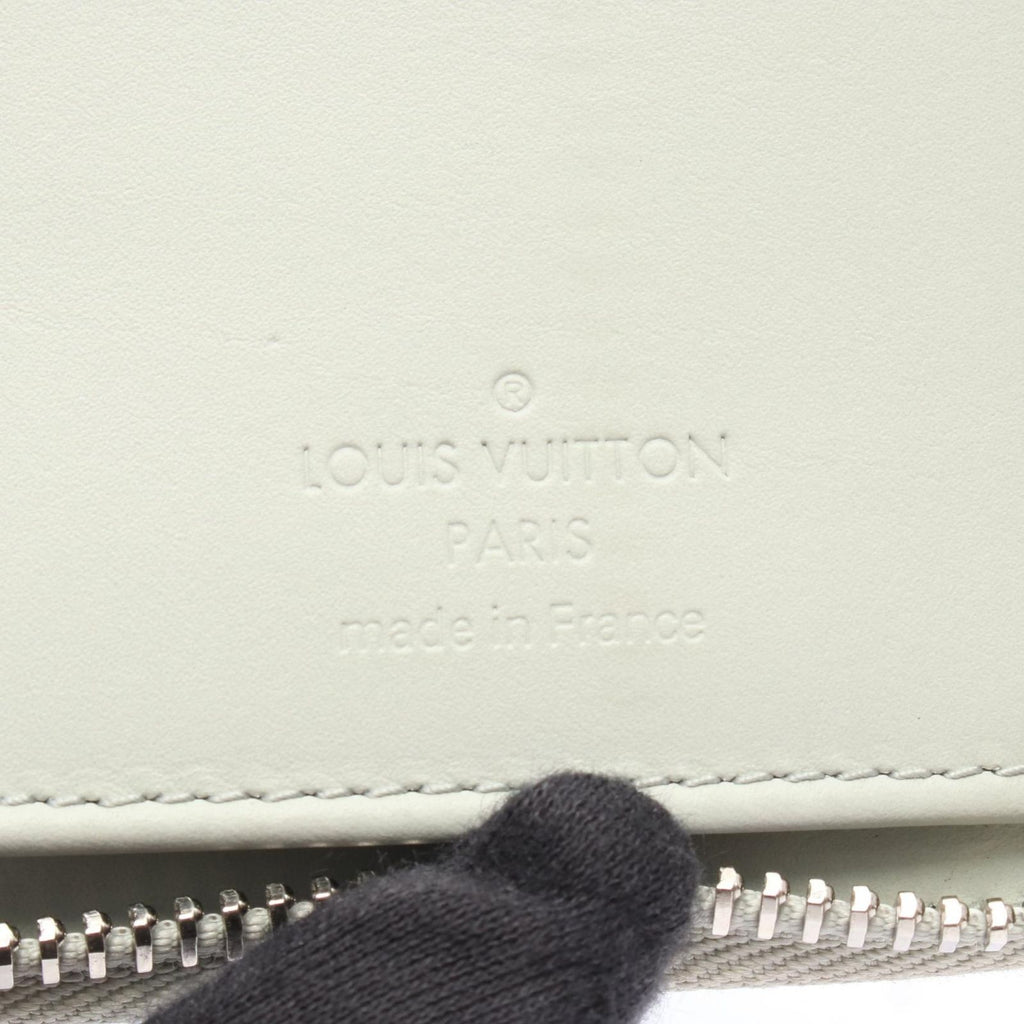 Louis Vuitton Round Wallet Zippy Vertical Grimmineral Leather — view 5