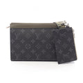 Louis Vuitton Shoulder Bag Gaston Wearable Wallet Monogram Eclipse Khaki Green