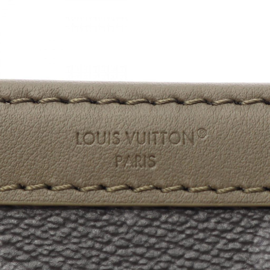 Louis Vuitton Shoulder Bag Gaston Wearable Wallet Monogram Eclipse Khaki Green — view 4