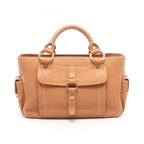 Celine Handbag Boogie Bag Camel Leather