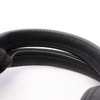 Hermes Handbag Acapulco MM Black Leather Canvas — view 6