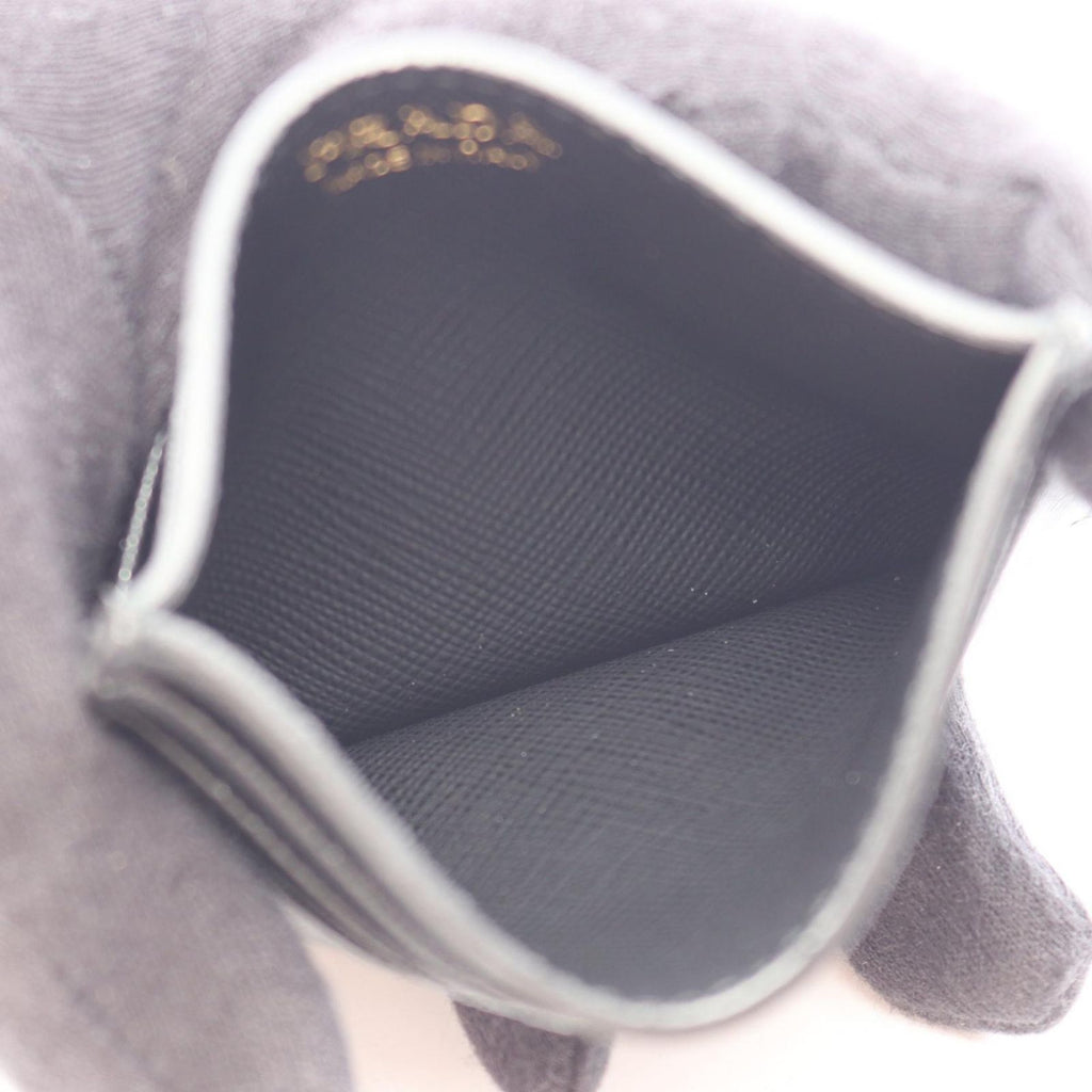 Prada Card Case Saffiano Triang Leather — view 3