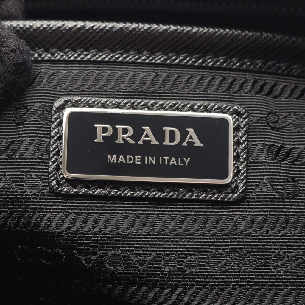 Prada Shoulder Bag Nylon Saffiano Leather 2-Way — view 4