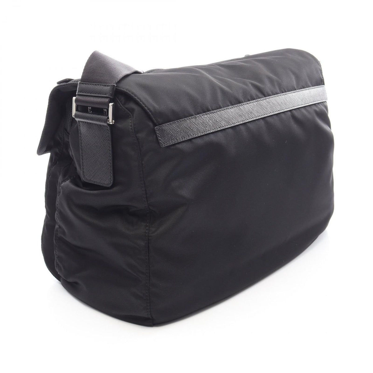 Prada Shoulder Bag Nylon Saffiano Leather 2-Way — view 2