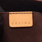 Celine Handbag Macadam Embossed Logo Beige Camel Leather — view 4