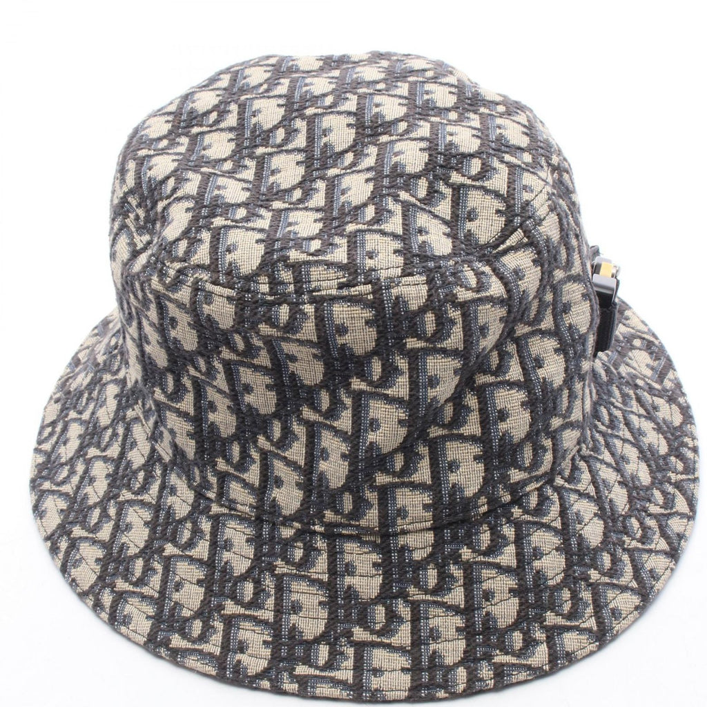 Dior Hat Oblique Jacquard Baguette Beige Cotton Hat — view 7