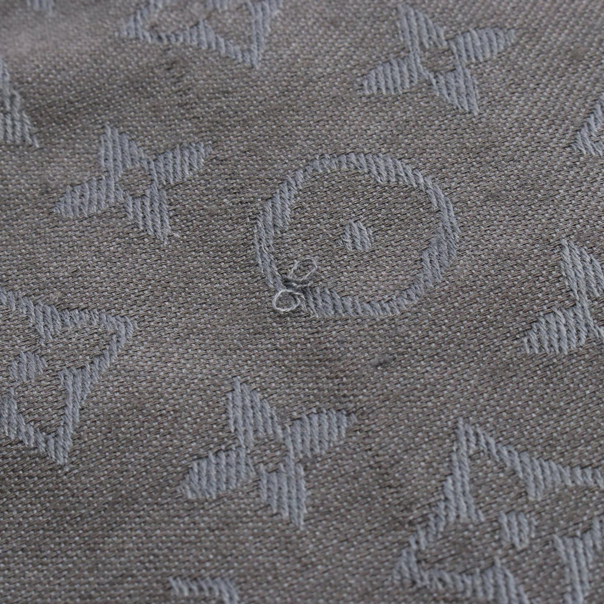 Louis Vuitton Shawl Monogram Silk Wool Scarf — view 3
