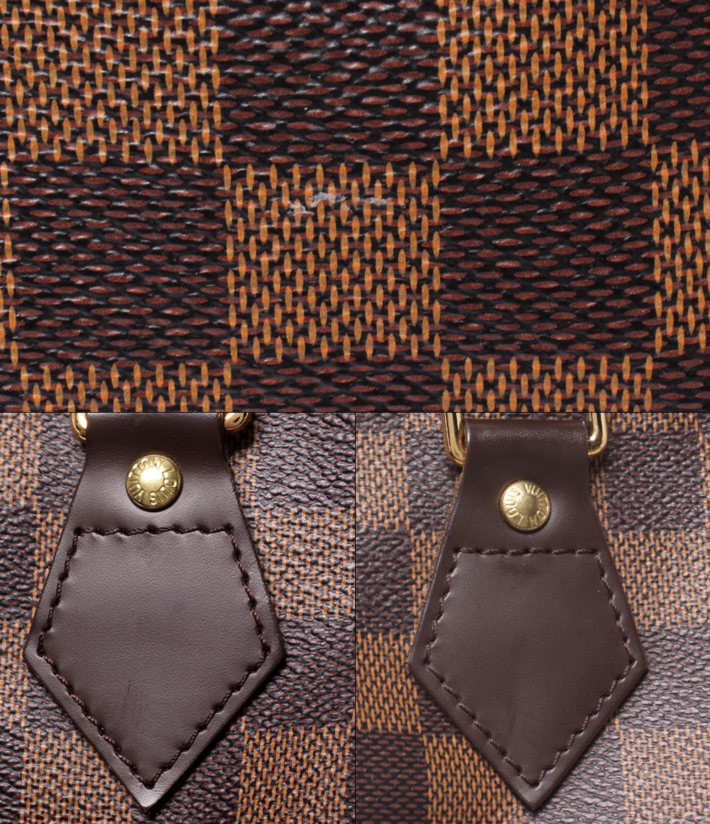 Louis Vuitton Mini Boston Bag Speedy 30 Damier Ebene — view 8