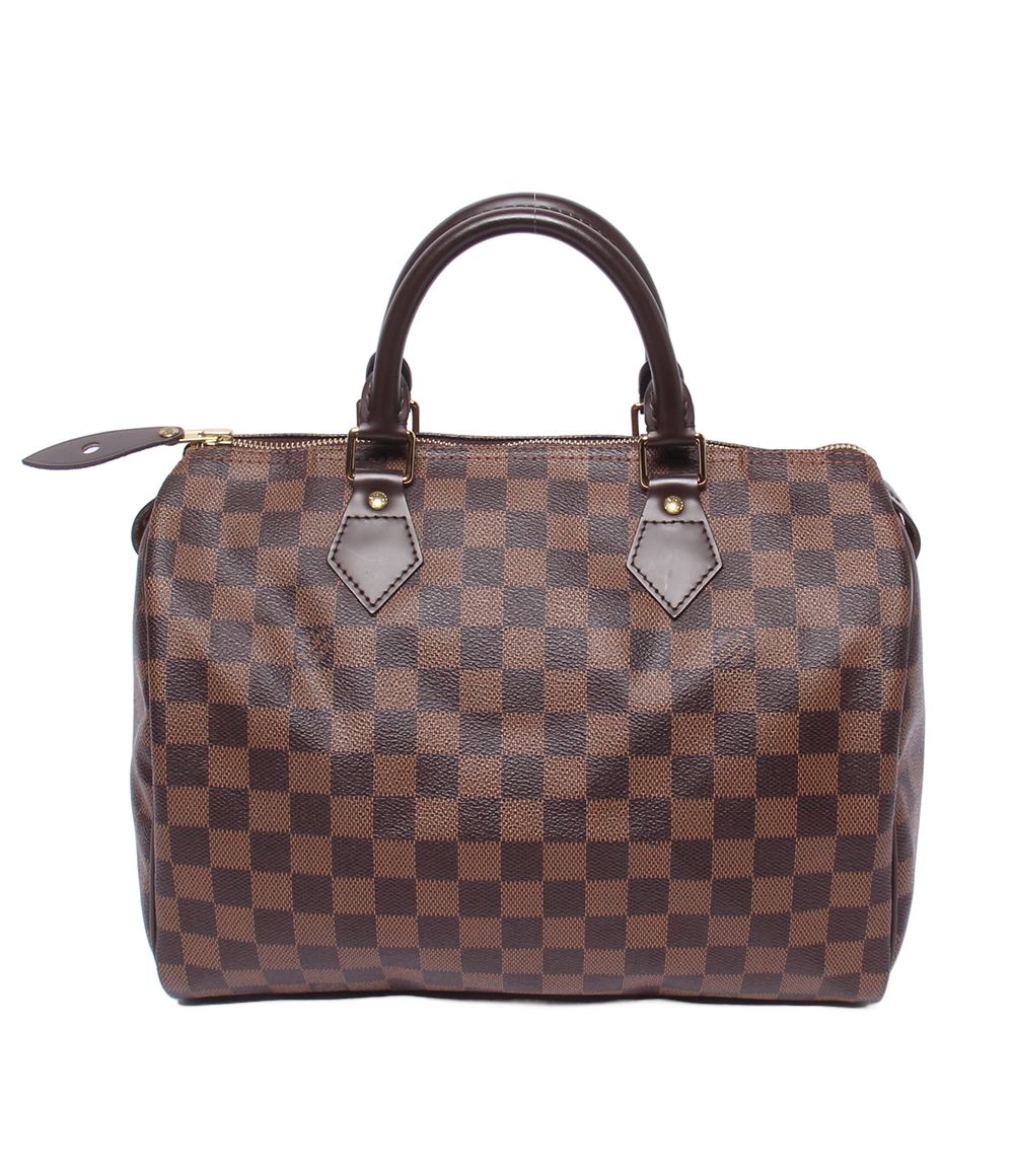 Louis Vuitton Mini Boston Bag Speedy 30 Damier Ebene