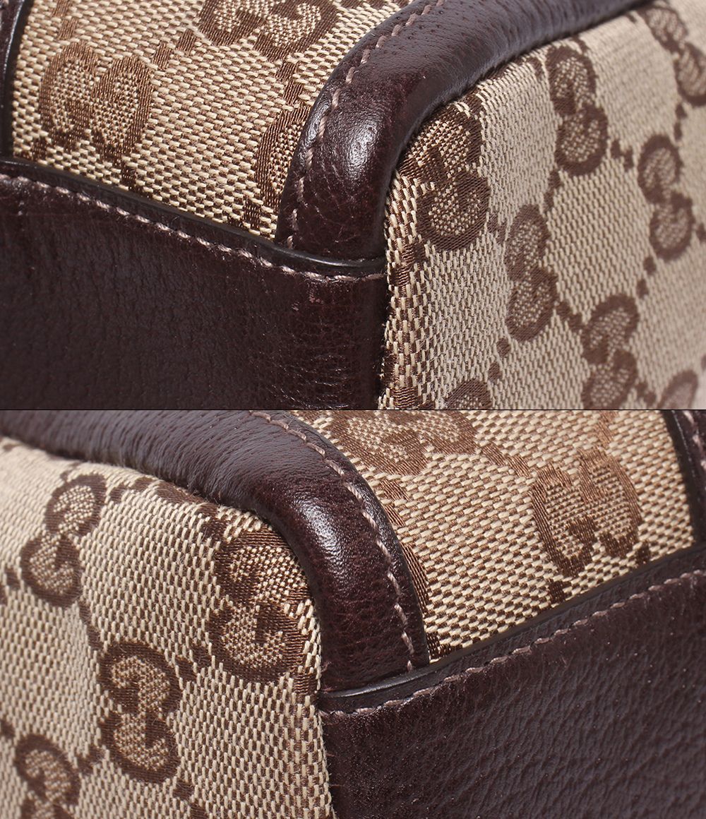 Gucci Mini Boston Bag GG Canvas — view 6