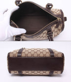 Gucci Mini Boston Bag GG Canvas — view 4