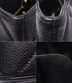 Chanel Tote Shoulder Bag Gold Reissue Caviar Leather — view 8