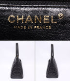 Chanel Tote Shoulder Bag Gold Reissue Caviar Leather — view 4