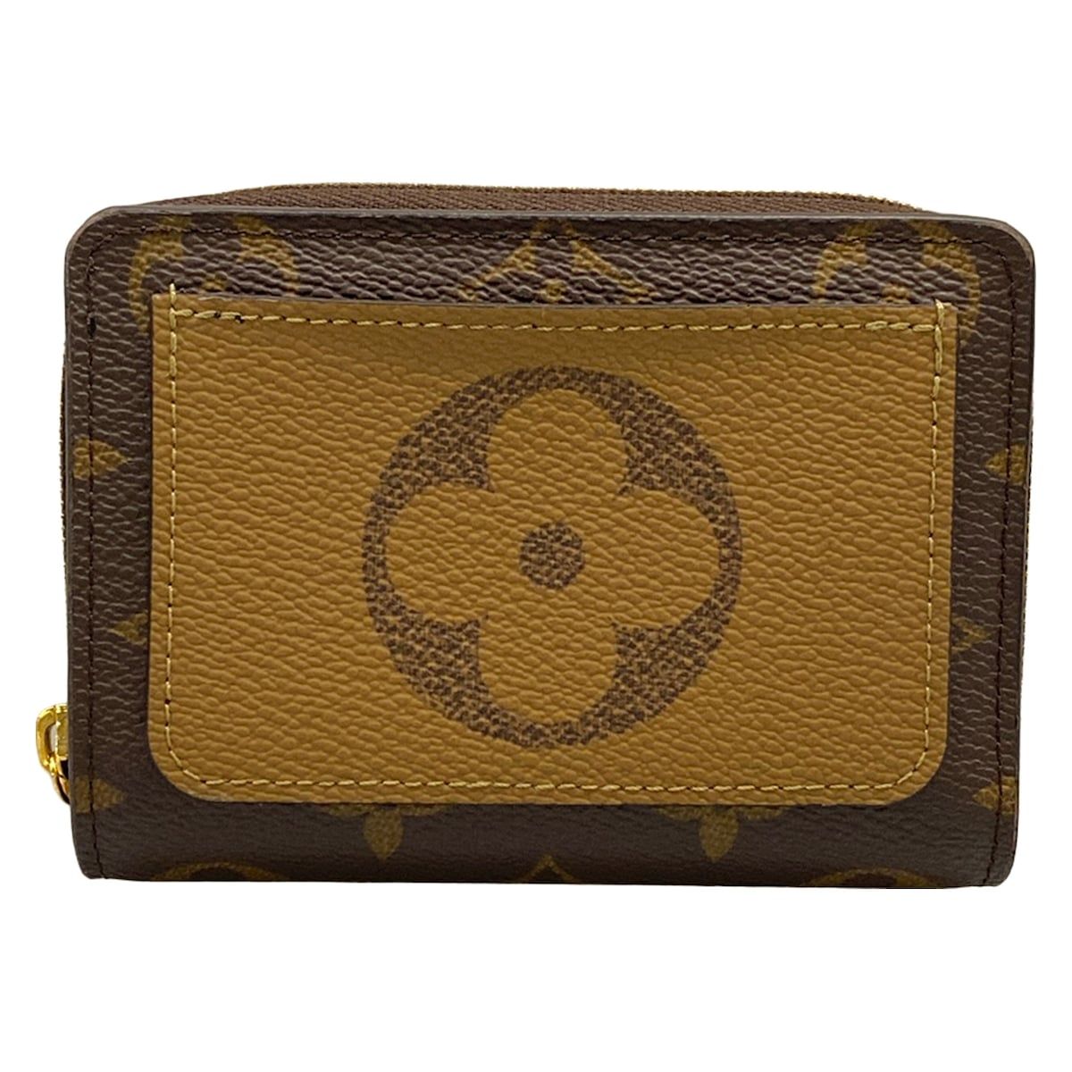 Louis Vuitton Bifold Wallet Monogram Portefeuille Lou Reverse
