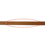 Hermes Bracelet Hapi 3 Leather Silver Buckle Brown — view 7