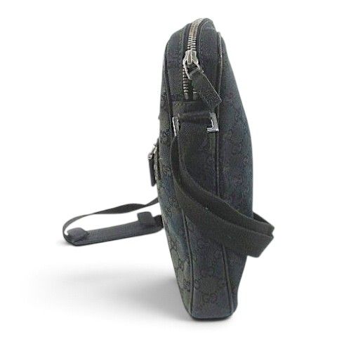 Gucci Shoulder Bag Crossbody GG Canvas Black — view 4