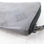 Louis Vuitton Monogram Shadow Vertical Gray Wallet Zippy — view 8