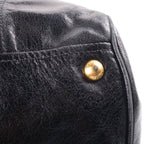 Prada Vitello Shine Handbag 2-Way Shoulder Leather Black — view 6