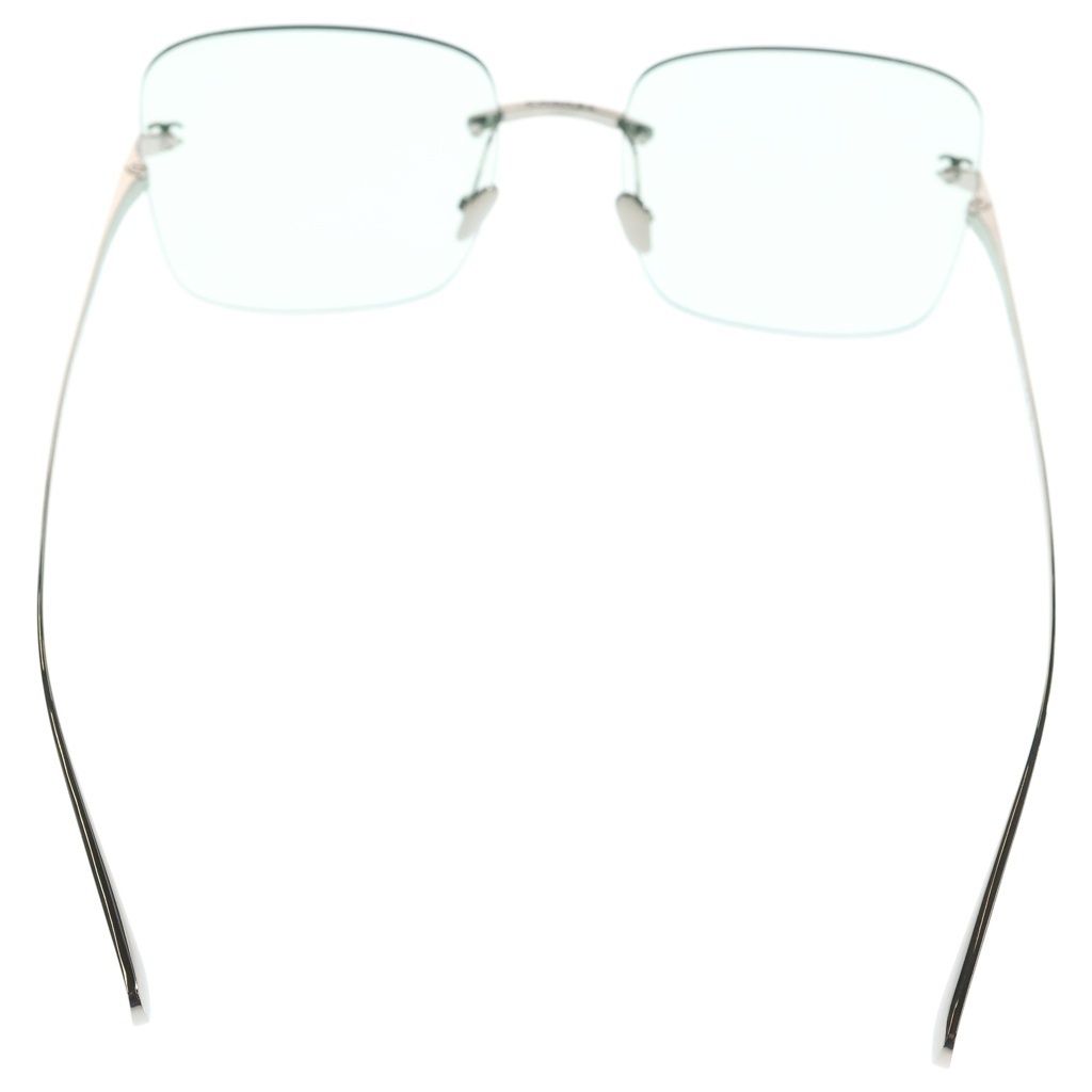 Chanel Sunglasses Square Shape Silver 54 Eyewear — view 2
