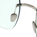 Chanel Sunglasses Square Shape Silver 54 Eyewear — view 5