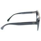 Chanel Butterfly Shape Sunglasses Chain Black Gold 54 Eyewear — view 3