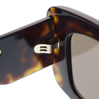 Prada Rectangle Shape Sunglasses Black Acetate 52 Eyewear — view 4