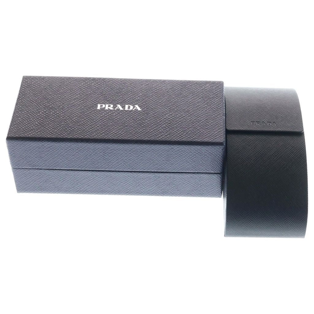 Prada Rectangle Shape Sunglasses Black Acetate 52 Eyewear — view 6