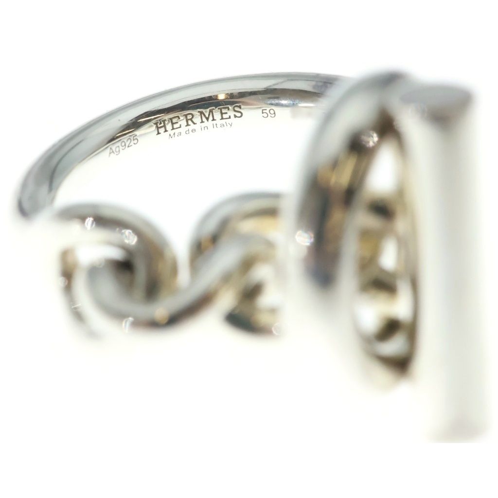 Hermes Ring Croisette Silver — view 5