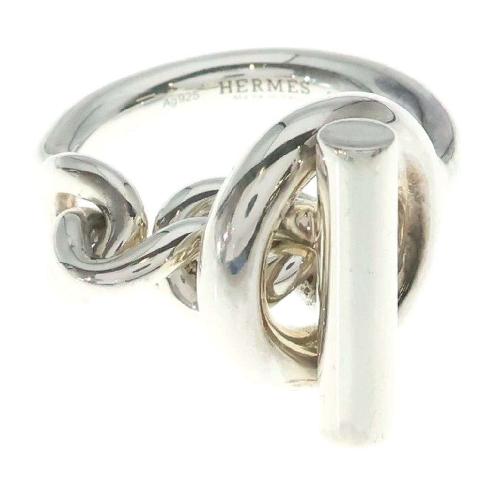 Hermes Ring Croisette Silver