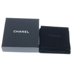 Chanel CC Logo Brooch Pin Badge Gold White Rhinestone Faux Pearl — view 6