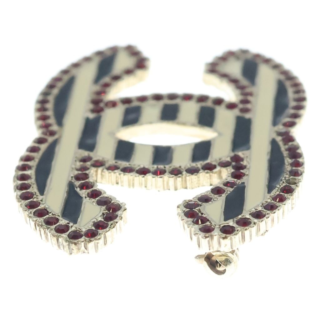 Chanel CC Logo Brooch Pin Badge Multicolor 03A — view 3