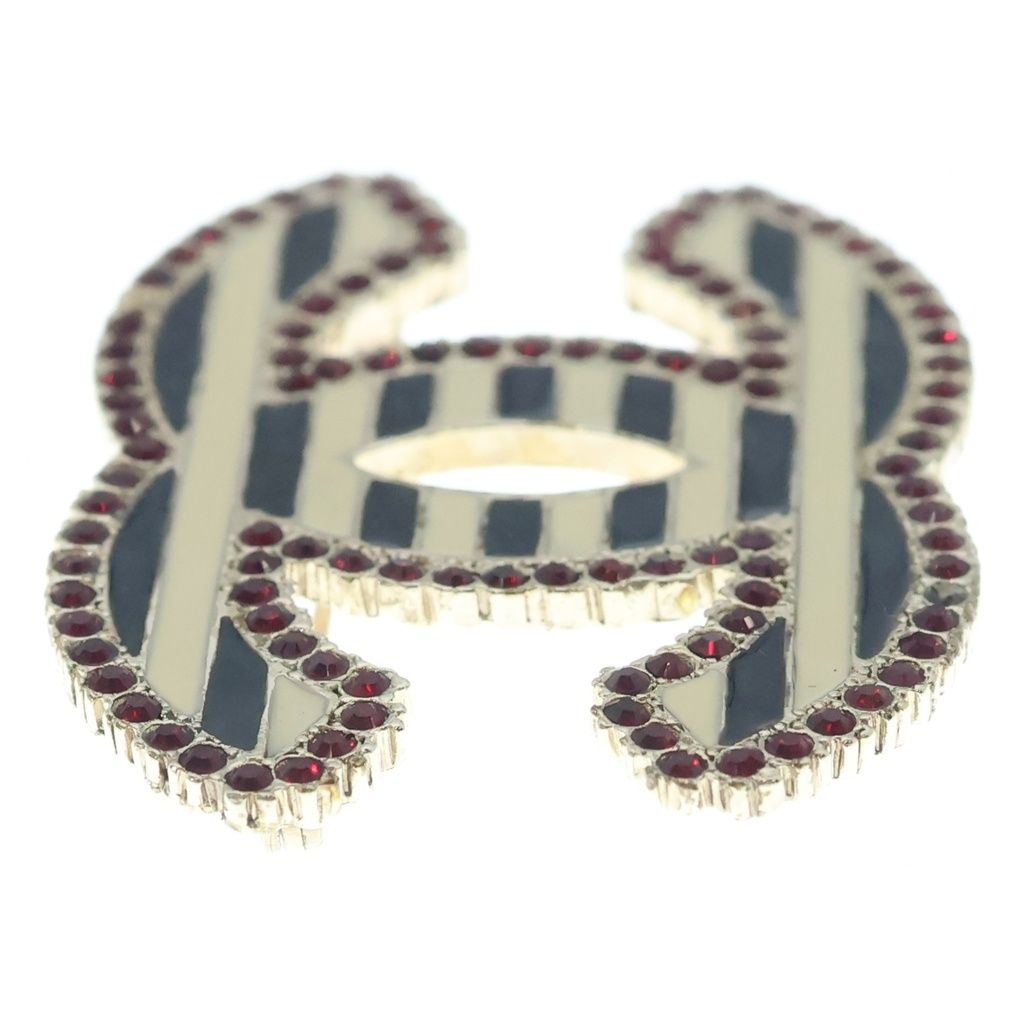Chanel CC Logo Brooch Pin Badge Multicolor 03A — view 4