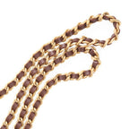 Chanel Quilted Mini Backpack Chain Shoulder Brown Lambskin Gold — view 6
