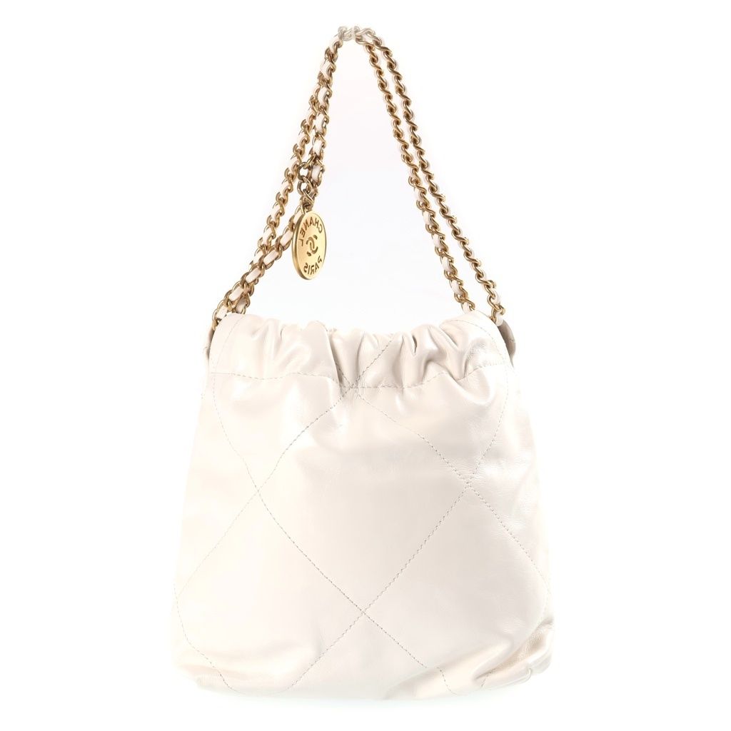 Chanel 22 Mini White Shoulder Bag — view 2